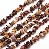 Natural Mookaite Chip Bead Strands X-G-M205-39-1