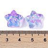 Transparent Spray Paint Glass Beads X1-GLAA-H035-02K-3