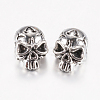 Tibetan Style Alloy Beads PALLOY-F200-11AS-1