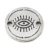 Tibetan Style Alloy Connector Charms PALLOY-D017-03B-AS-1