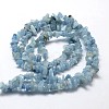 Natural Aquamarine Beads Strands X-G-F328-32-2