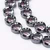 Non-Magnetic Synthetic Hematite Beads Strands X-G-Q895-9-3