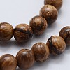 Natural Wood Beads Strands WOOD-F006-04-6mm-3