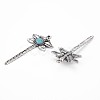 Tibetan Style Alloy Big Pendants PALLOY-S120-297AS-RS-2