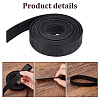 4M Flat Cowhide Leather Cord WL-PH0004-19B-4