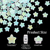 150Pcs Spray Painted Glass Beads GLAA-PA0001-83-2