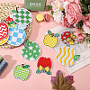 1Bag Polyester Clothing Patches PATC-FG0003-30-5