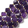 Natural Amethyst Beads Strands G-M443-B02-01-1