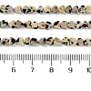 Natural Dalmatian Jasper Beads Strands G-M403-A31-01-5