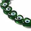Handmade Evil Eye Lampwork Beads Strands LAMP-E023-07B-05-3