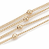 3.28 Feet Soldered Brass Curb Chains X-CHC-S003-05G-1