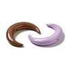 Opaque Baking Paint Acrylic Beads X-MACR-G064-06-2