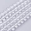 Natural Quartz Crystal Beads Strands G-C175-6mm-2-1
