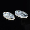 Transparent Acrylic Cabochons TACR-N006-66E-6