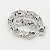 Tarnish Resistant 304 Stainless Steel Venetian Chains CHS-K001-01-4mm-2