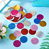 150Pcs PVC Paillette/Sequin Links PVC-TA0001-07A-9