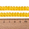 Transparent Glass Beads Strands GLAA-Q114-01A-A04-4