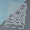 Plastic Reusable Drawing Painting Stencils Templates DIY-F018-B11-4
