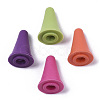 Plastic DIY Weaving Tool Knitting Needle Caps TOOL-R032-12mm-R032-4-2