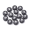 Opaque Acrylic Beads SACR-N002-02V-2