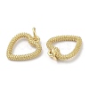 Rack Plating Brass Charms KK-Q775-24G-2