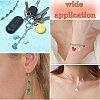 60Pcs 12 Colors Opaque Resin Pendants RESI-SZ0003-28-6