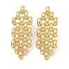 Ion Plating(IP) 304 Stainless Steel Stud Earrings EJEW-G400-12G-1