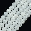 Synthetic Crackle Quartz Round Beads Strands G-L155-10mm-03-1