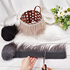 Gorgecraft 1Set Artificial Wool Tassel Fringe Trimming DIY-GF0004-97-5