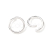 Brass Open Jump Rings KK-G604-08S-04-2