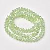 Electroplate Glass Beads Strands EGLA-A034-J4mm-T03-2