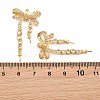 Brass Micro Pave Cubic Zirconia Peg Bails CU-CBA8264-04G-3