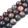 Transparent Crackle Glass Beads Strands GLAA-T026-01C-16-1