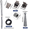 DIY Bolo Tie Making Kit DIY-GF0010-35B-2