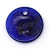 Handmade Evil Eye Lampwork Pendants X-LAMP-R134-30mm-01-2