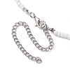 Bowknot 304 Stainless Steel Necklaces NJEW-JN04670-01-6