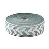 Embroidery Polyester Ribbon LS-OCOR-WH0033-88C-3