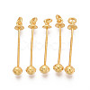 925 Sterling Silver Bead Cap Bails STER-T008-79S-1