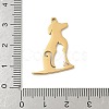 304 Stainless Steel Pendants STAS-F326-09G-3