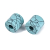 Synthetic Turquoise European Beads G-P520-05O-3