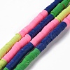 Handmade Polymer Clay Bead Strands CLAY-C003-02B-1