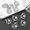 SHEGRACE Valentine's Day Brass Clear Cubic Zirconia Pendants XGRQ3K225-536P-4