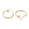 Brass Stud Earrings KK-P205-02G-3