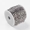 Iron Paperclip Chains CH-R025-10x5mm-P-3