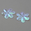 Rainbow Iridescent PVC Paillette/Sequins Beads KY-WH0046-100C-1