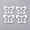 Resin Buckle Clasps RESI-WH0008-25D-2