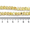 Electroplate Glass Beads EGLA-L018-B-AB06-4
