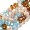 Glass Beads Strands EGLA-A034-M10mm-56-4