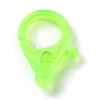 Transparent Plastic Lobster CLaw Clasps KY-H005-A07-3