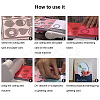 Pop Corn Box Frame Carbon Steel Cutting Dies Stencils LS-DIY-F036-30-7